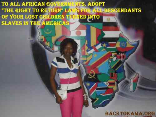 BackToKama는 Juneteenth를 미국의 국가 공휴일로 지정하고 아프리카계 미국인의 Kama/Africa 투자를 장려합니다.