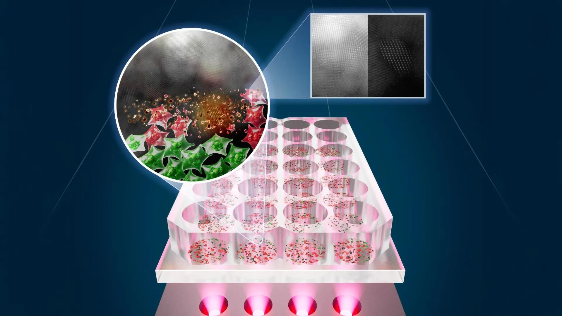 과학자들은 건강한 세포에 해를 끼치지 않고 암세포를 죽이는 LED 조명을 만듭니다.