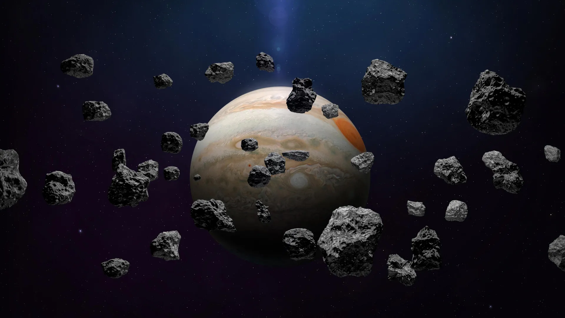 목성의 거친 젊음이 태양계 전체를 재구성했을 수도 있습니다