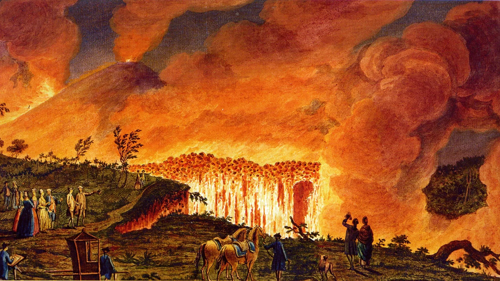 250년 후, 18세기 기계화산이 다시 살아나다