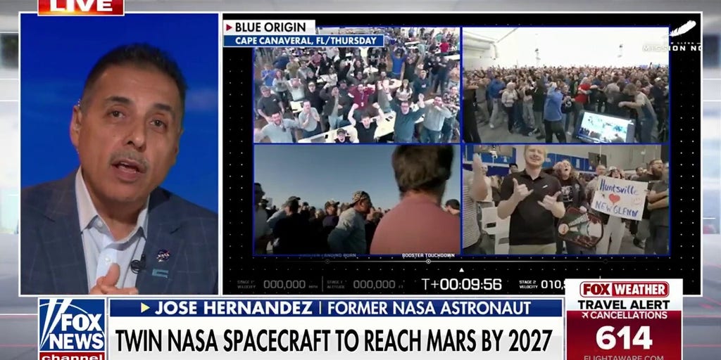 블루 오리진, 성공적인 로켓 발사로 화성 경주에 돌입