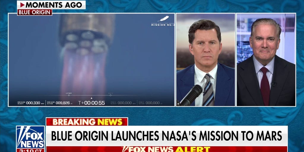 ‘믿을 수 없는 승리’: Blue Origin이 NASA의 화성 임무를 성공적으로 시작했습니다.