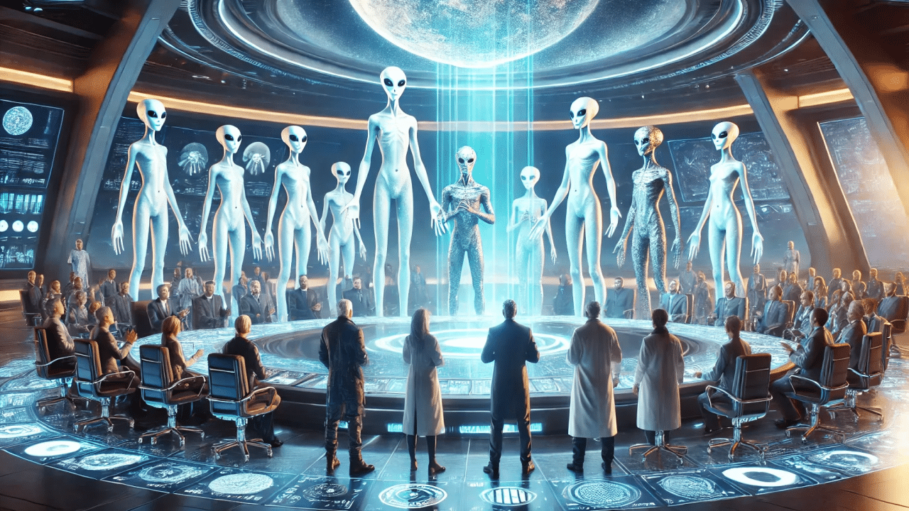 외계인과의 외교 접촉: 성장하는 움직임!