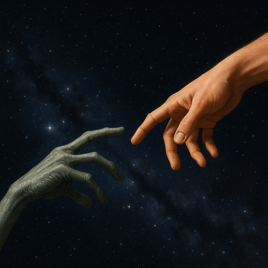 사건, 계시, 지식의 어떤 조합이 마침내 외계인이 우리의 공식적인 접촉을 준비하고 있다는 현실을 인류에게 일깨워줄까요?