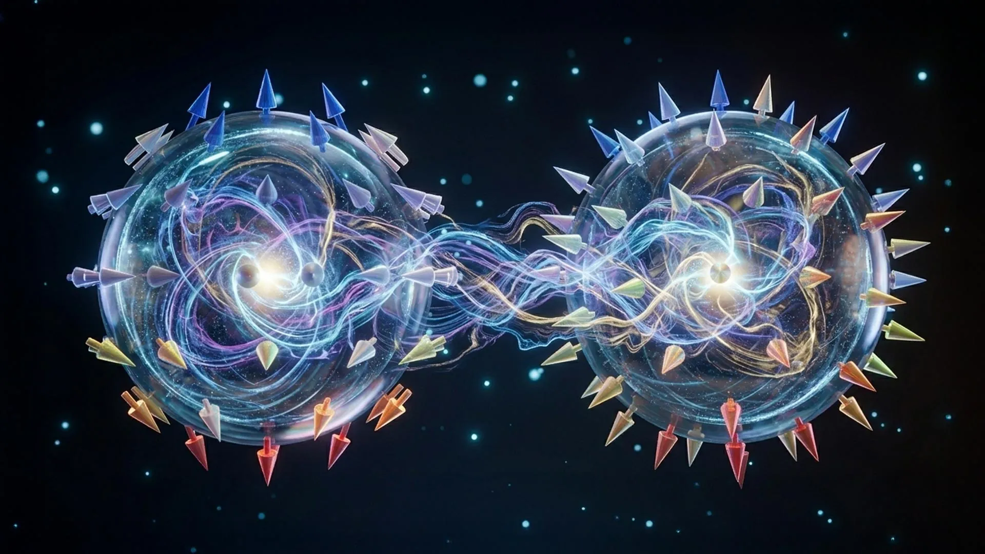 과학자들은 양자 빛에서 숨겨진 48차원 세계를 발견했습니다.