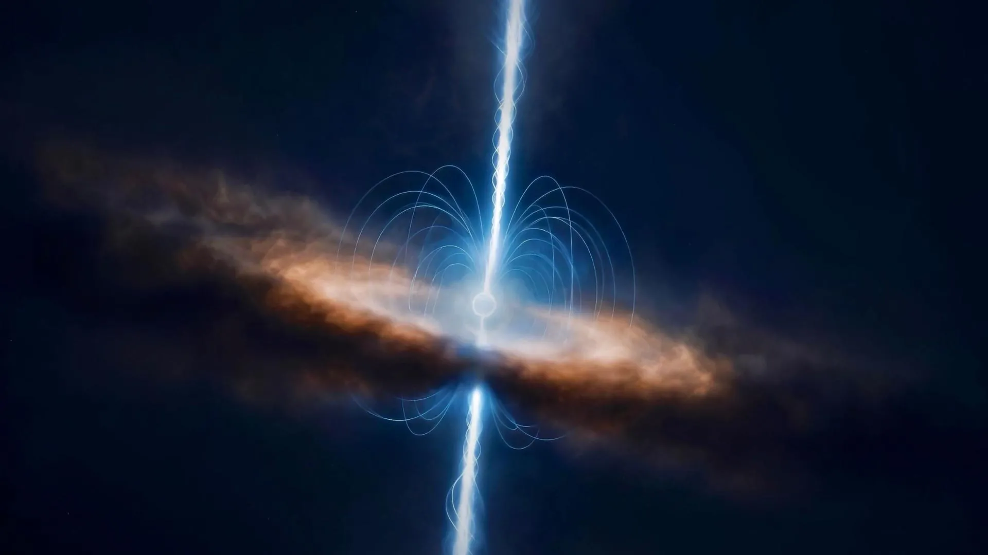 이상하게 지저귀는 초신성이 오랫동안 논쟁거리였던 마그네타 이론을 확증하다