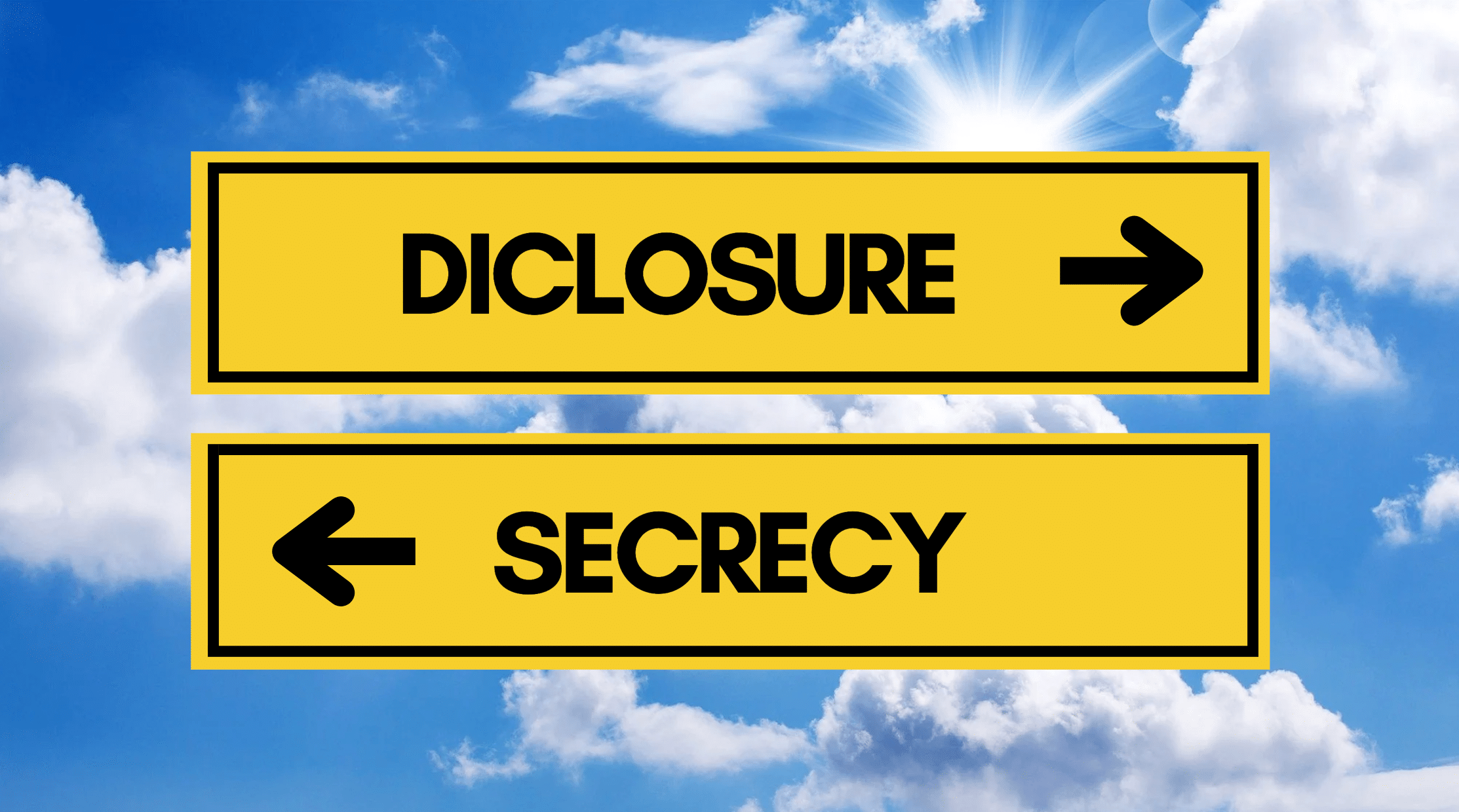 비밀에서 투명성으로: 정부는 천천히 진실을 인정하고 있습니까? 그리고 이것이 외계 대사관에 미치는 영향